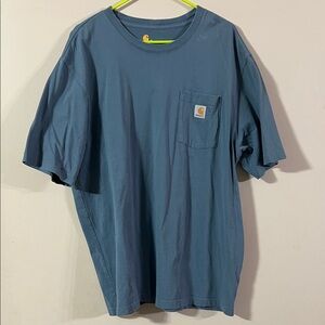 Carhartt Men's Ocean Blue Short Sleeve Tee